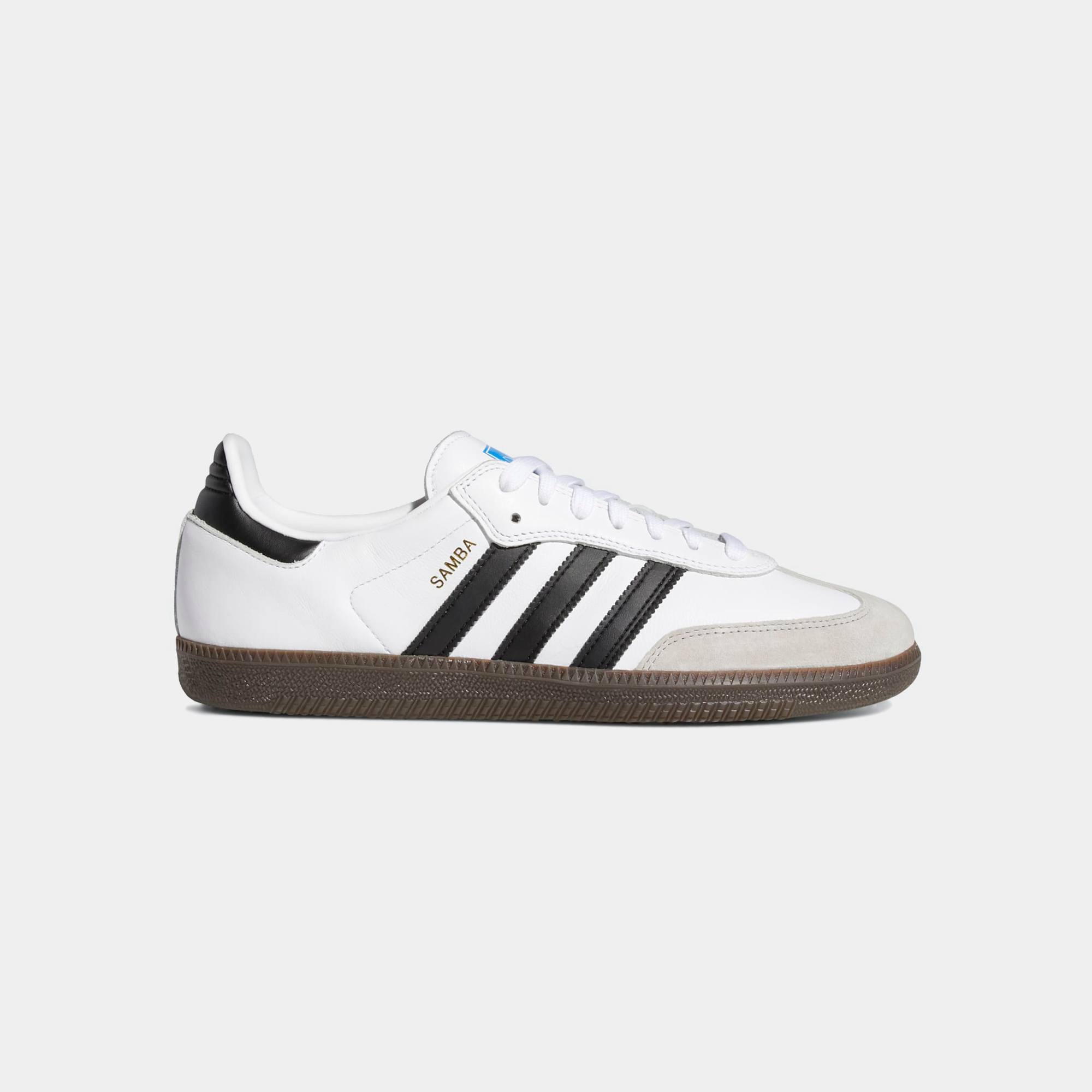 ADIDAS SAMBA ADV WHITE BLACK GUM GZ8477 PLA Skateboarding