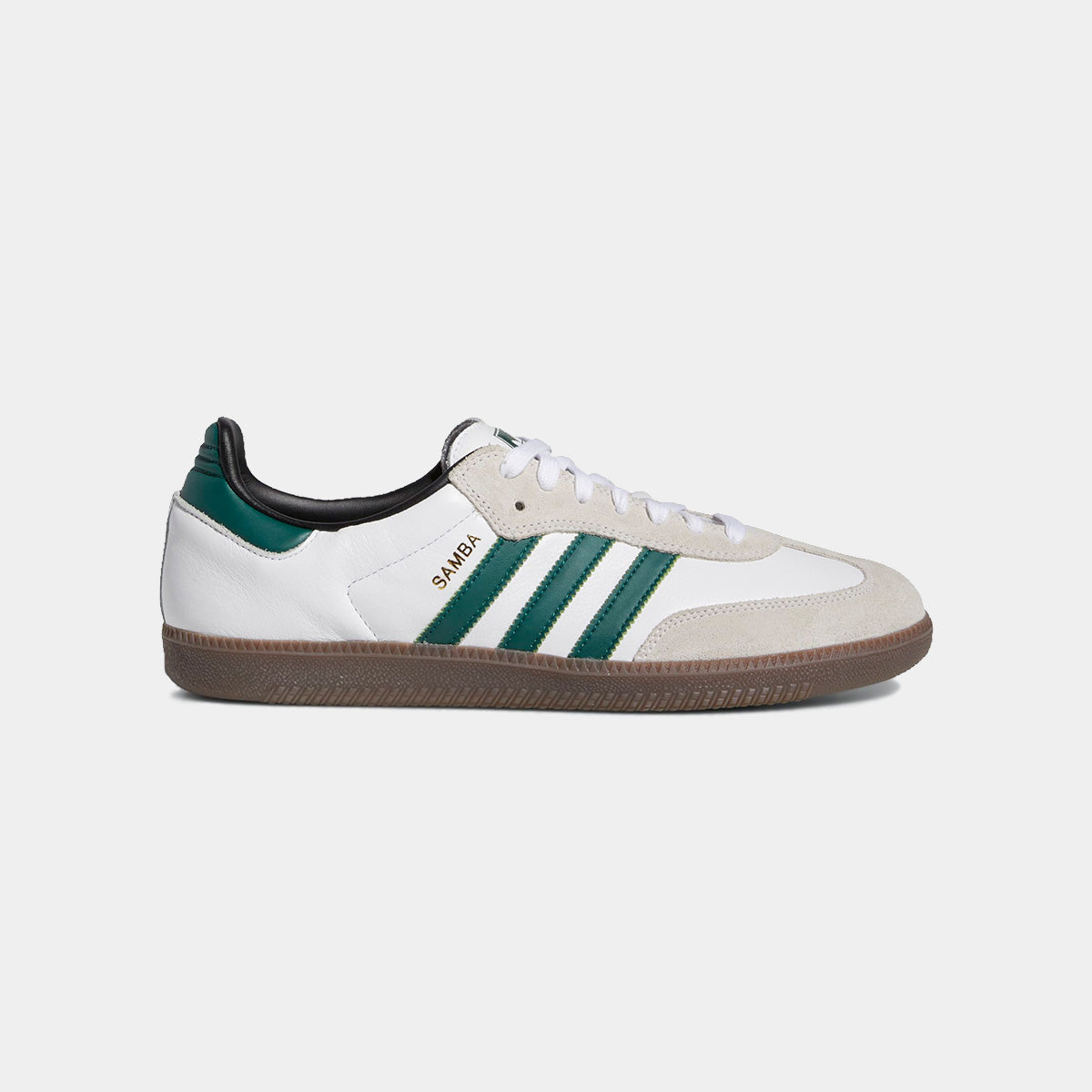 ADIDAS SAMBA ADV - WHITE/GREEN GY6940 - PLA Skateboarding ADIDAS SAMBA ADV - WHITE/GREEN GY6940 - PLA Skateboarding