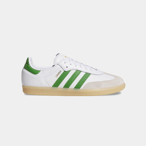 ADIDAS SAMBA ADV - WHITE/GREEN