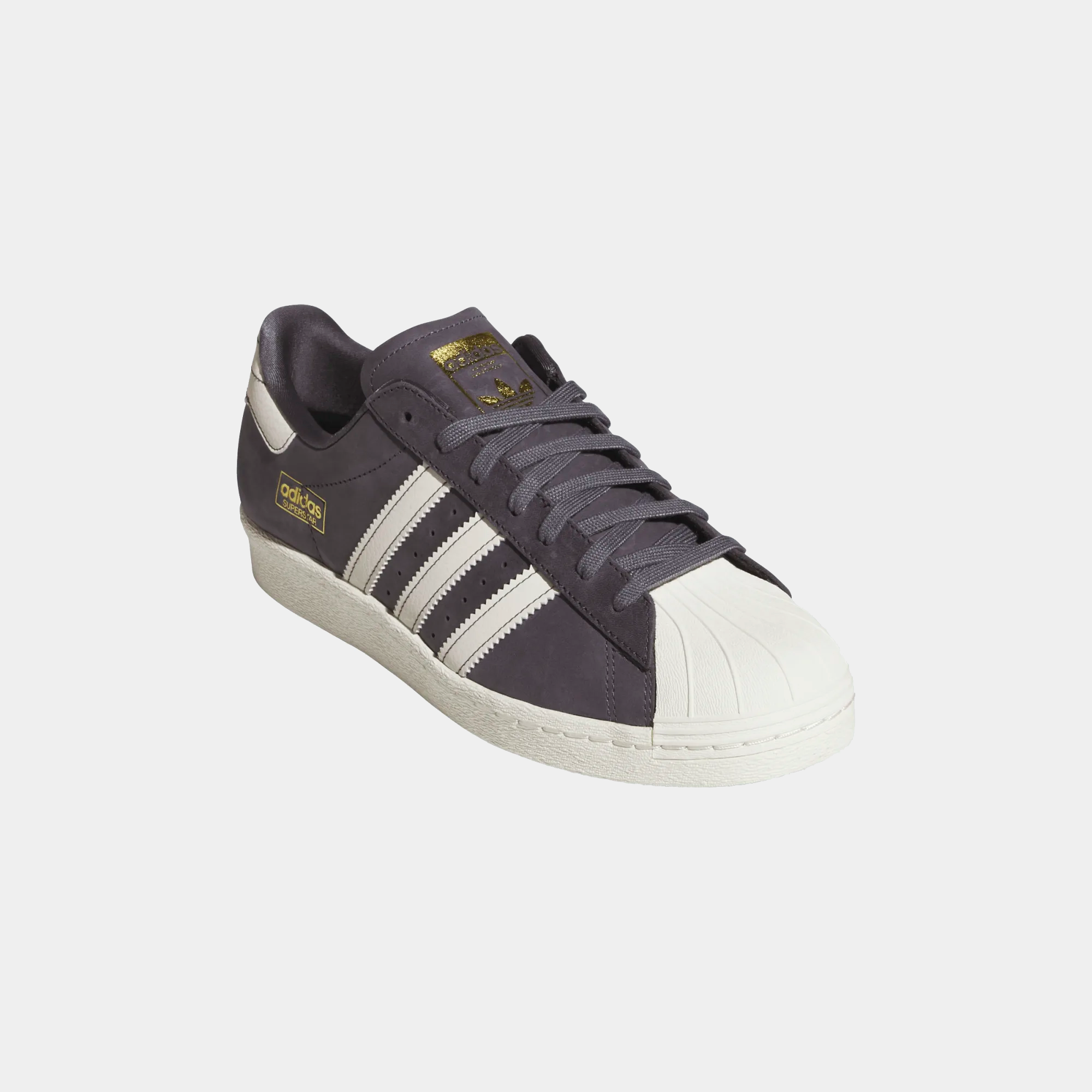 adidas - Superstar 80 ADV - Dark Grey / Aurora White adidas - Superstar 80 ADV - Dark Grey / Aurora White