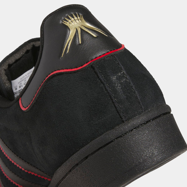 ADIDAS X FELIPE GUSTAVO SUPERSTAR - BLACK/SCARLET