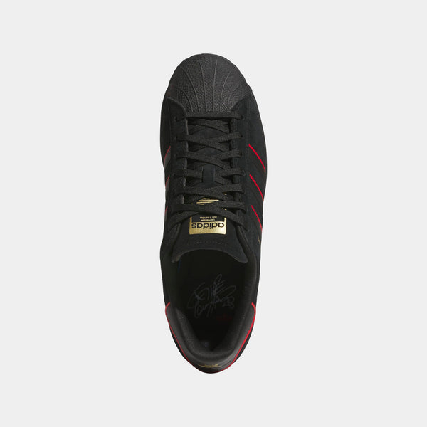 ADIDAS X FELIPE GUSTAVO SUPERSTAR - BLACK/SCARLET