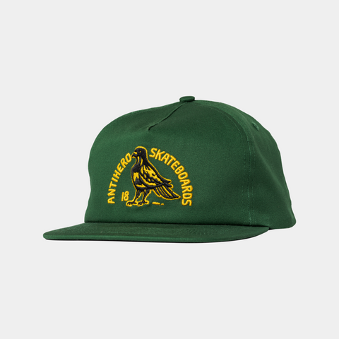 ANTI-HERO CLUBHOUSE SNAPBACK HAT - GREEN/GOLD