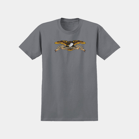 ANTI-HERO EAGLE PIGMENT DYED TEE - GREY