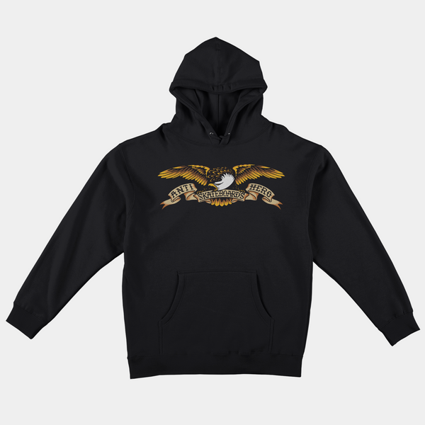 ANTI-HERO EAGLE PREMIUM HOODIE - BLACK/MULTI-COLOR