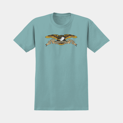 ANTI-HERO EAGLE RINGSPUN TEE - HEATHER ARCTIC