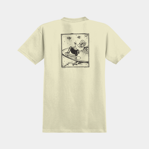 ANTI-HERO HEWITT LANCE TEE - CREAM/BLACK