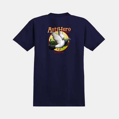 ANTI-HERO HOMERS TEE - NAVY