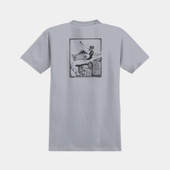 ANTI-HERO PHELPS LANCE DBL TEE - ASPHALT/BLACK - PLA Skateboarding