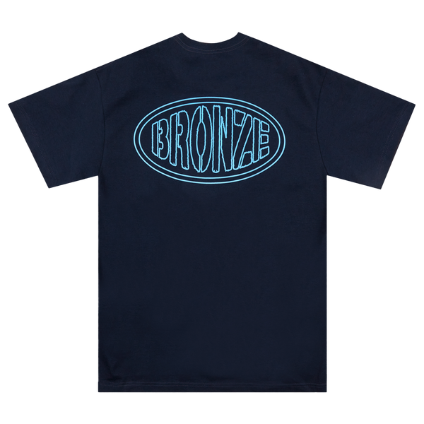 BRONZE 56K OVAL TEE - NAVY