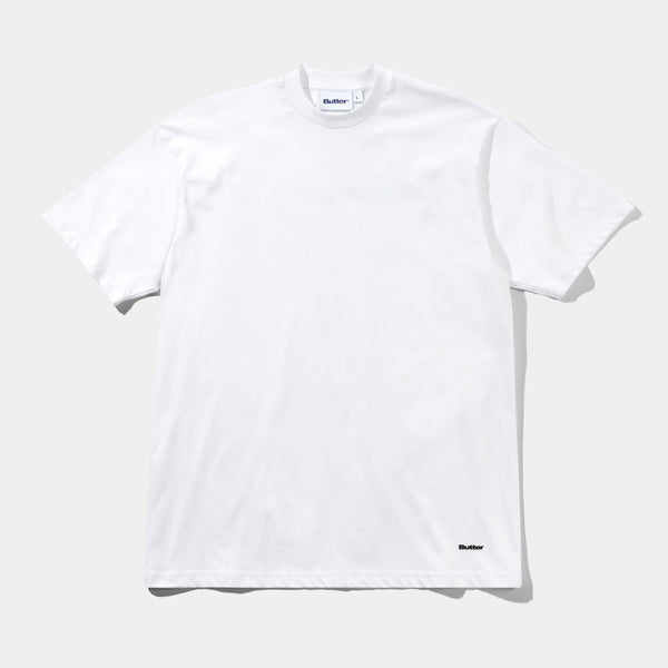 BUTTER GOODS BASIC TEE - WHITE