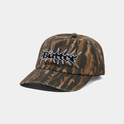 BUTTER GOODS NAIL 5 PANEL HAT - FROG CAMO