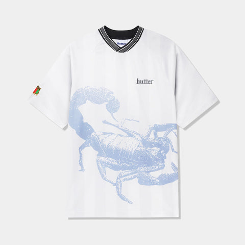 BUTTER GOODS SCORPION JERSEY - WHITE