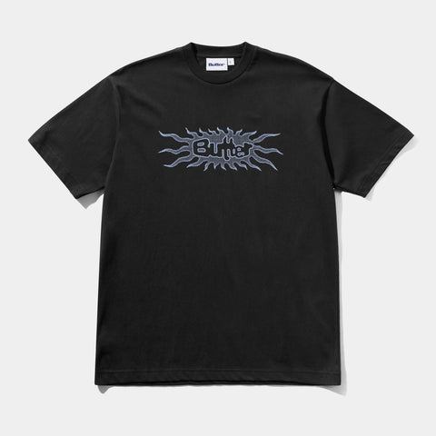 BUTTER GOODS SOLAR TEE - BLACK