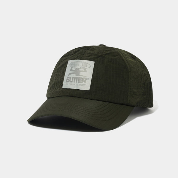BUTTER GOODS TERRAIN 6 PANEL HAT - FADED BLACK