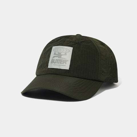 BUTTER GOODS TERRAIN 6 PANEL HAT - FADED BLACK