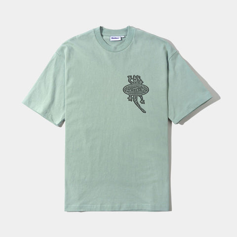 BUTTER GOODS WIPEOUT TEE - DOLPHIN