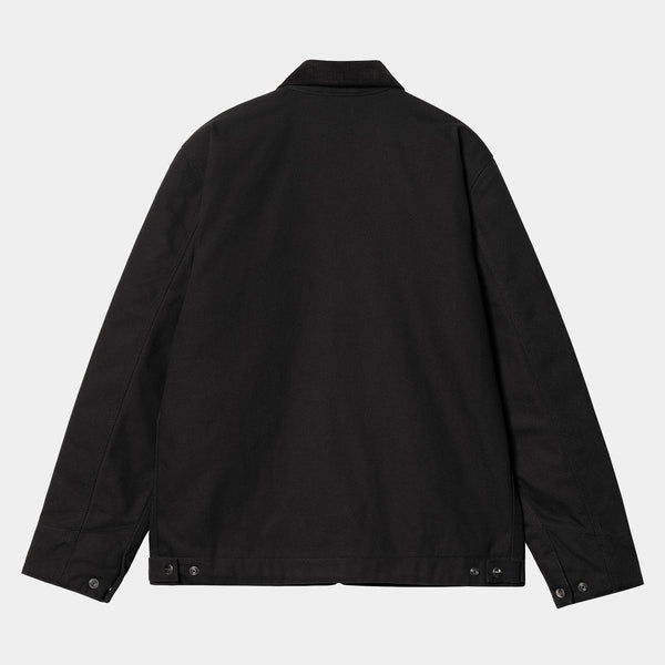CARHARTT WIP DETROIT JACKET - BLACK/BLACK (RIGID)