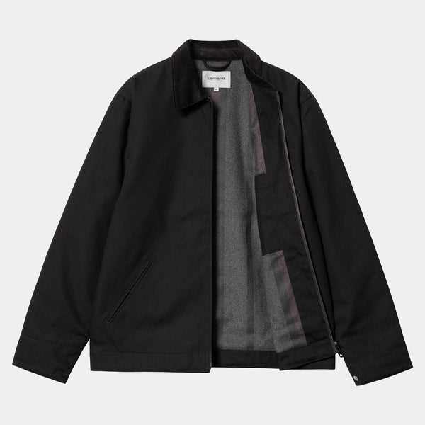 CARHARTT WIP DETROIT JACKET - BLACK/BLACK (RIGID)