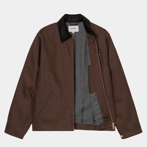 CARHARTT WIP DETROIT JACKET - TOBACCO/BLACK (RIGID)