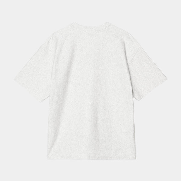 CARHARTT WIP OG LOOSE POCKET TEE - ASH HEATHER