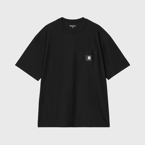 CARHARTT WIP OG LOOSE POCKET TEE - BLACK