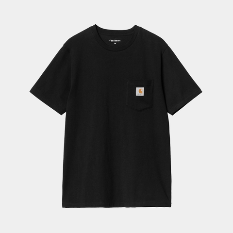 CARHARTT WIP POCKET TEE - BLACK