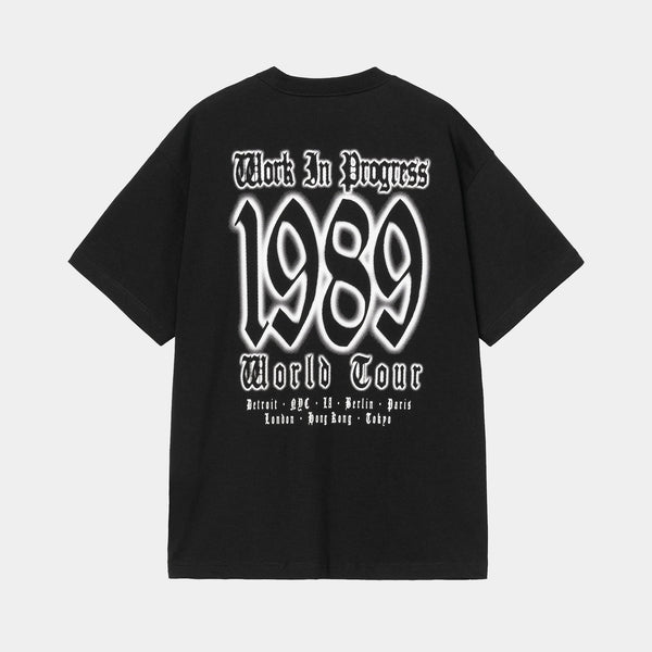 CARHARTT WIP WORLD TOUR TEE - BLACK