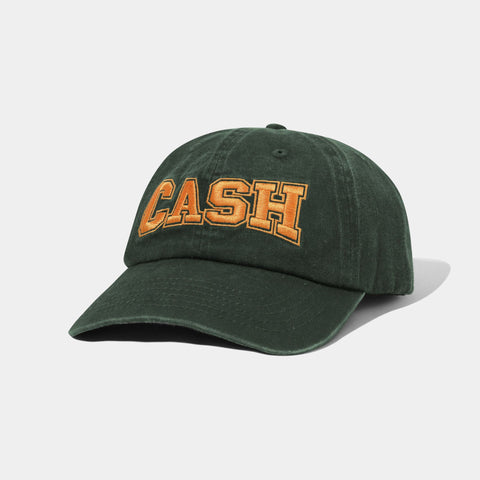 CASH ONLY CAMPUS 6 PANEL HAT - WASHED FATIGUE