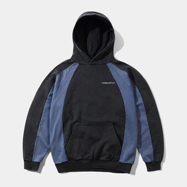 CASH ONLY SHIFT PULLOVER HOODIE - VINTAGE BLACK