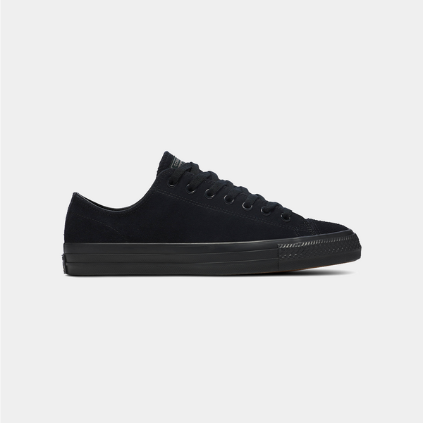 CONVERSE CTAS PRO OX - BLACK/BLACK-SUEDE TOE CAP