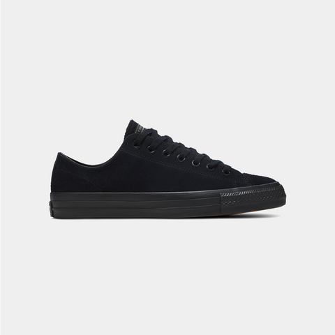 CONVERSE CTAS PRO OX - BLACK/BLACK-SUEDE TOE CAP