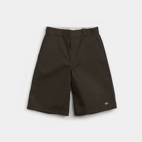 DICKIES LOOSE FIT 13" WORK SHORT - DARK BROWN