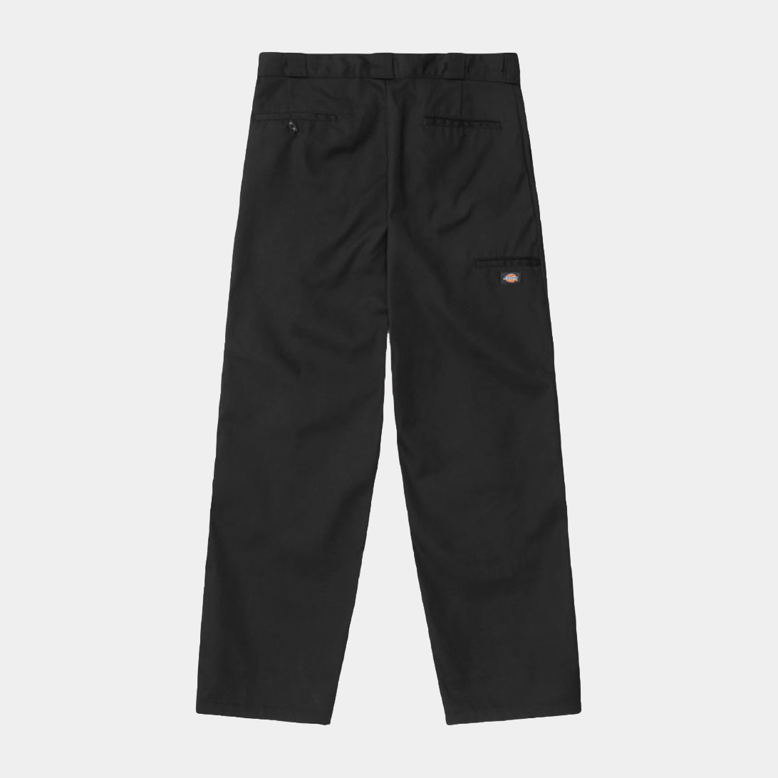 DICKIES TWILL DOUBLE KNEE WORK PANT - BLACK 85283BK - PLA DICKIES TWILL DOUBLE KNEE WORK PANT - BLACK 85283BK - PLA