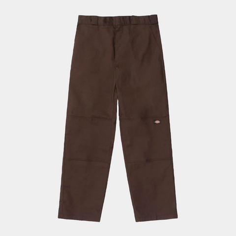 DICKIES LOOSE FIT DOUBLE KNEE WORK PANT - DARK BROWN