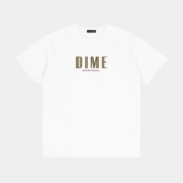 DIME BLOCKS TEE - WHITE