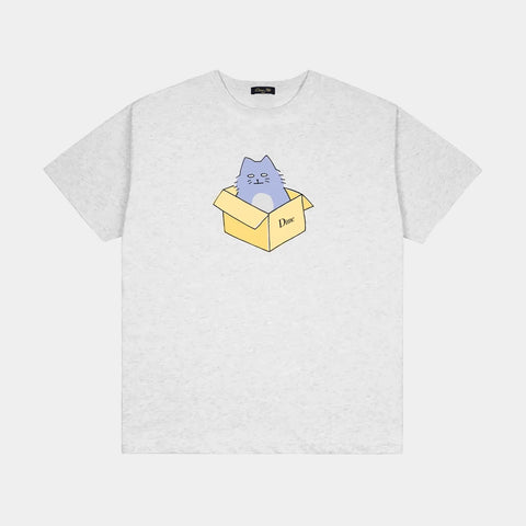 DIME BOX LOGO TEE - ASH