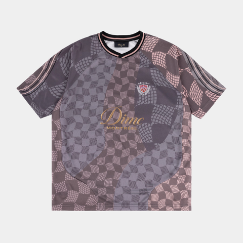 DIME CHECKERED HOME JERSEY - GREY