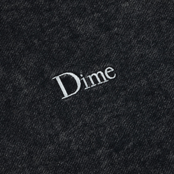 DIME CLASSIC FRENCH TERRY HOODIE - FADED BLACK