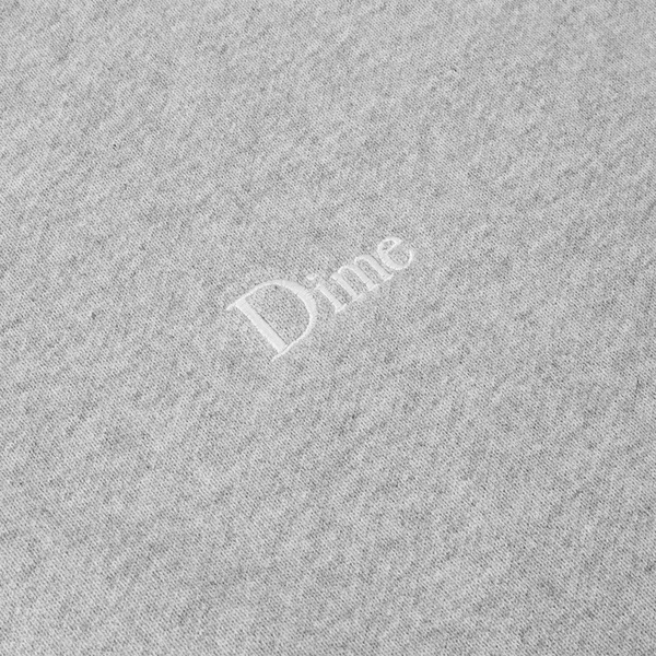 DIME CLASSIC LOGO HOODIE - HEATHER GREY