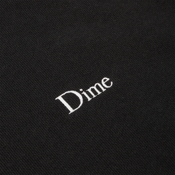 DIME CLASSIC LOGO HOODIE - PIRATE BLACK