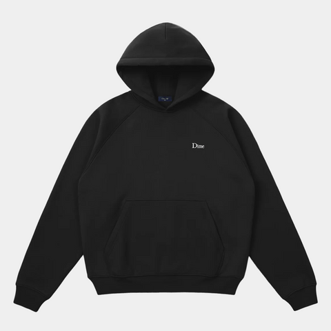DIME CLASSIC LOGO HOODIE - PIRATE BLACK