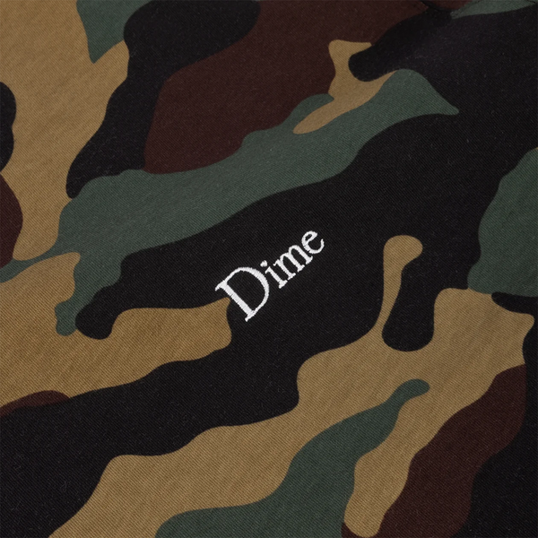 DIME CLASSIC LOGO TEE - DARK CAMO