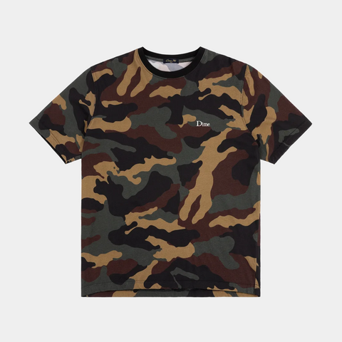 DIME CLASSIC LOGO TEE - DARK CAMO
