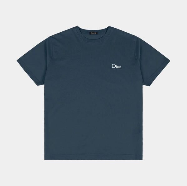 DIME CLASSIC SMALL LOGO TEE - NAVY