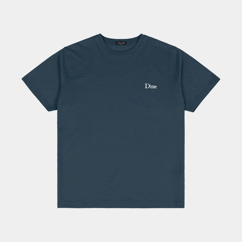 DIME CLASSIC SMALL LOGO TEE - NAVY