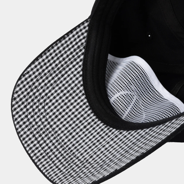 DIME CURSIVE D WORKER HAT - BLACK