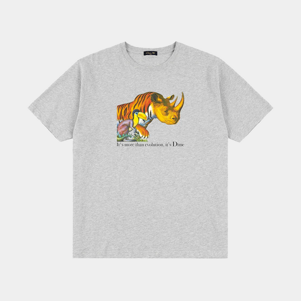 DIME EVOLUTION TEE - HEATHER GREY