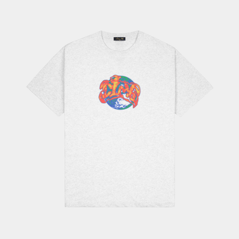 DIME GLOBAL TEE - ASH