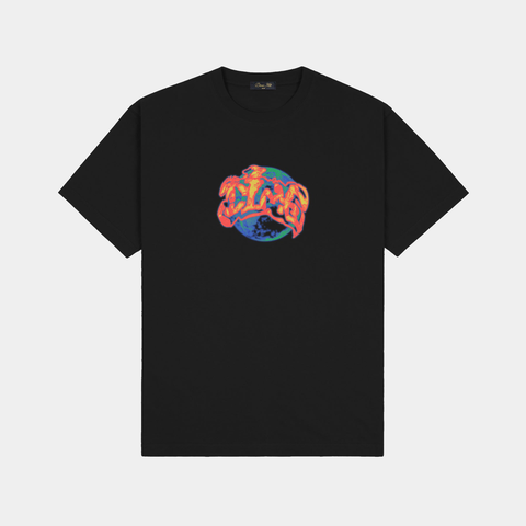 DIME GLOBAL TEE - BLACK